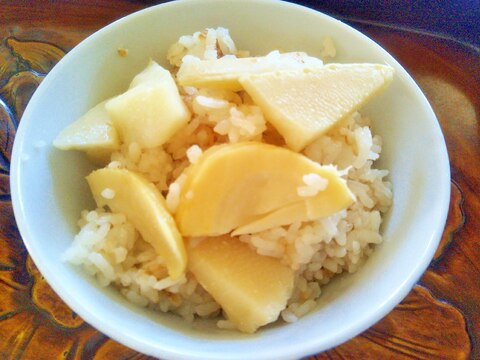 母の日に☆間に合って欲しい☆おこげ筍ご飯